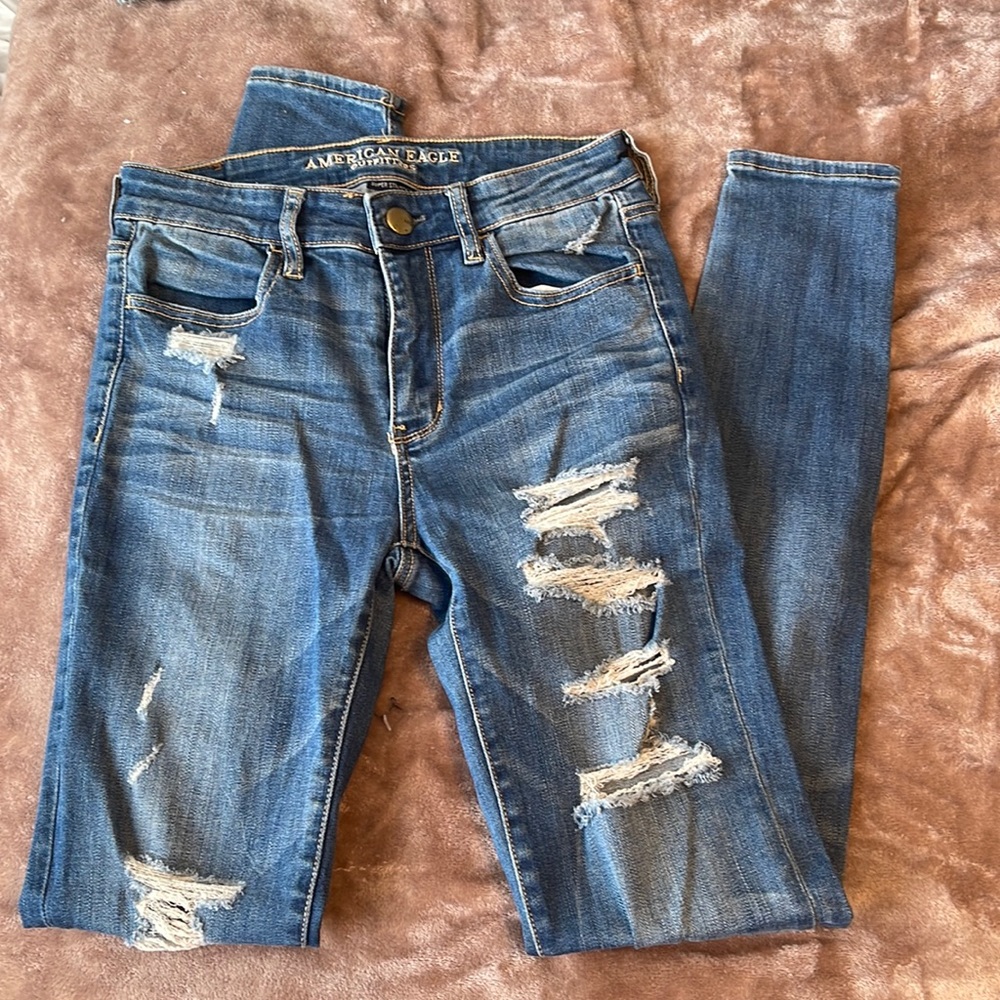 American Eagle High Rise Jegging